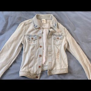 H&M jean jacket Size XS